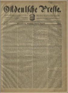 Ostdeutsche Presse. J. 27, № 191 (16 sierpnia 1903)