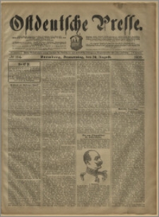 Ostdeutsche Presse. J. 27, № 194 (20 sierpnia 1903)