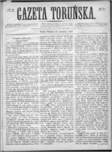 Gazeta Toruńska 1867, R. 1, nr 18 + dodatek