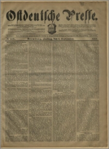 Ostdeutsche Presse. J. 27, № 207 (4 września 1903)