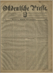 Ostdeutsche Presse. J. 27, № 211 (9 września 1903)