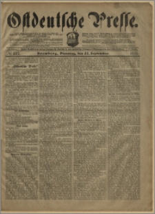 Ostdeutsche Presse. J. 27, № 222 (22 września 1903)