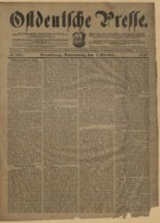 Ostdeutsche Presse. J. 27, № 230 (1 października 1903)