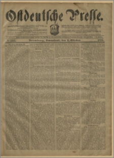 Ostdeutsche Presse. J. 27, № 232 (3 października 1903)