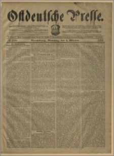 Ostdeutsche Presse. J. 27, № 234 (6 października 1903)