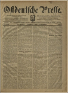 Ostdeutsche Presse. J. 27, № 258 (3 listopada 1903)