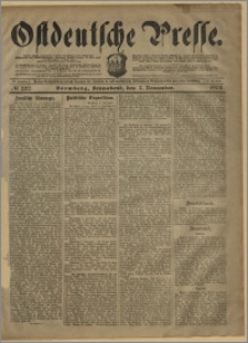 Ostdeutsche Presse. J. 27, № 262 (7 listopada 1903)