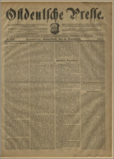 Ostdeutsche Presse. J. 27, № 268 (14 listopada 1903)