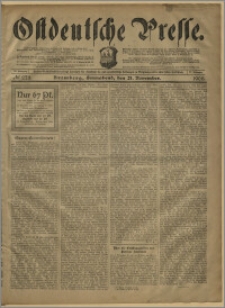 Ostdeutsche Presse. J. 27, № 273 (21 listopada 1903)