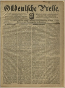 Ostdeutsche Presse. J. 27, № 293 (15 grudnia 1903)