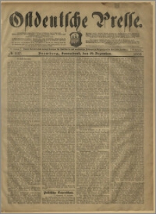 Ostdeutsche Presse. J. 27, № 297 (19 grudnia 1903)