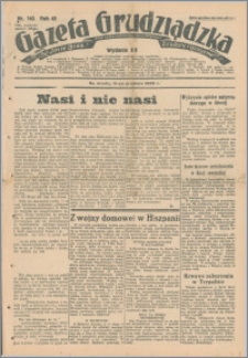 Gazeta Grudziądzka 1936.12.09. R.43 nr 145