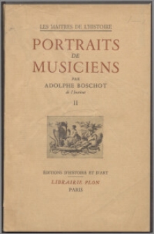 Portraits de musiciens 2