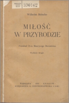 Miłość w przyrodzie [Ser. 1]