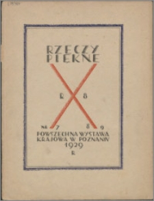 Rzeczy Piękne 1929, R. 8, z. 7-9