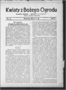 Kwiaty z Bożego Ogrodu : bezpłatny dodatek [do Dziennika Pomorskiego] - wychodzi raz w tygodniu 1931.01.11, R. 2, nr 2