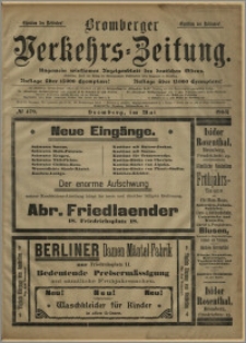 Bromberger Verkehrs-Zeitung : Ungemein wirksames Anzeigenblatt des deutschen Ostens. № 479 (maj 1903)