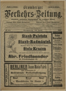 Bromberger Verkehrs-Zeitung : Ungemein wirksames Anzeigenblatt des deutschen Ostens. № 484 (czerwiec 1903)