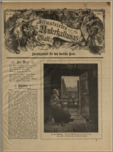 Illustrirtes Unterhaltungs Blatt : Sonntags-Beilage zur Ostdeutschen Presse und deren Sonder-Ausgaben. Nr. 25 [(czerwiec 1903)] / redaktor odpowiedzialny Aug. Krebs