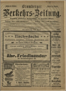 Bromberger Verkehrs-Zeitung : Ungemein wirksames Anzeigenblatt des deutschen Ostens. № 491 (lipiec 1903)