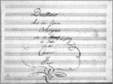 Duettino Aus der Opera Sargino oder der Zögling der Liebe für das Clavier von Paer