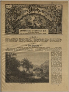 Illustrirtes Unterhaltungs Blatt : Sonntags-Beilage zur Ostdeutschen Presse und deren Sonder-Ausgaben. Nr. 39 [(wrzesień 1903)] / redaktor odpowiedzialny Aug. Krebs