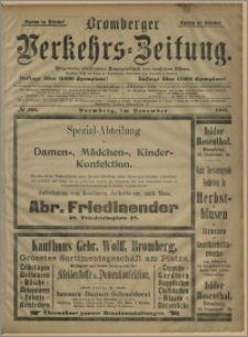 Bromberger Verkehrs-Zeitung : Ungemein wirksames Anzeigenblatt des deutschen Ostens. № 506 (listopad 1903)