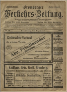 Bromberger Verkehrs-Zeitung : Ungemein wirksames Anzeigenblatt des deutschen Ostens. № 510 (grudzień 1903)