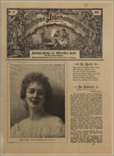 Illustrirtes Unterhaltungs Blatt : Sonntags-Beilage zur Ostdeutschen Presse und deren Sonder-Ausgaben. Nr. 40 [(październik 1903)] / redaktor odpowiedzialny Aug. Krebs