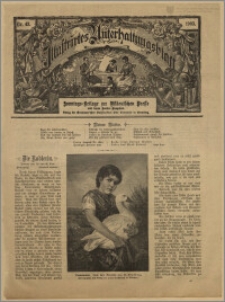 Illustrirtes Unterhaltungs Blatt : Sonntags-Beilage zur Ostdeutschen Presse und deren Sonder-Ausgaben. Nr. 43 [(październik 1903)] / redaktor odpowiedzialny Aug. Krebs