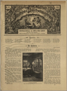 Illustrirtes Unterhaltungs Blatt : Sonntags-Beilage zur Ostdeutschen Presse und deren Sonder-Ausgaben. Nr. 45 [(listopad 1903)] / redaktor odpowiedzialny Aug. Krebs