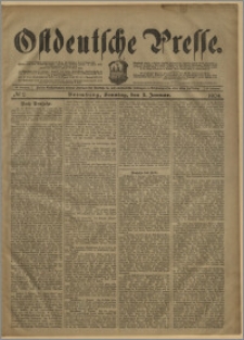 Ostdeutsche Presse. J. 28, № 2 (3 stycznia 1904)