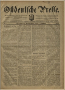 Ostdeutsche Presse. J. 28, № 5 (7 stycznia 1904)