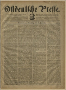 Ostdeutsche Presse. J. 28, № 8 (10 stycznia 1904)