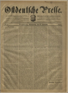 Ostdeutsche Presse. J. 28, № 10 (13 stycznia 1904)