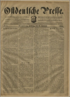 Ostdeutsche Presse. J. 28, № 12 (15 stycznia 1904)