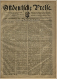 Ostdeutsche Presse. J. 28, № 15 (19 stycznia 1904)