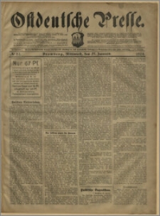 Ostdeutsche Presse. J. 28, № 22 (27 stycznia 1904)