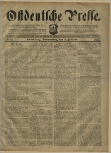 Ostdeutsche Presse. J. 28, № 35 (11 lutego 1904)