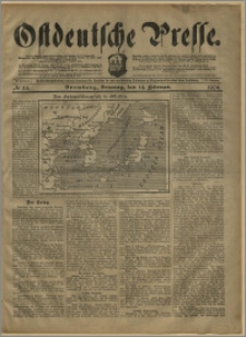 Ostdeutsche Presse. J. 28, № 38 (14 lutego 1904)