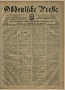 Ostdeutsche Presse. J. 28, № 39 (16 lutego 1904)