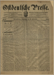 Ostdeutsche Presse. J. 28, № 44 (21 lutego 1904)