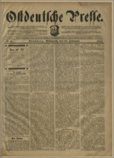 Ostdeutsche Presse. J. 28, № 46 (24 lutego 1904)