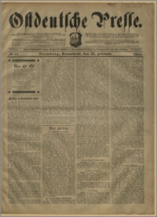 Ostdeutsche Presse. J. 28, № 49 (27 lutego 1904)