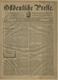 Ostdeutsche Presse. J. 28, № 70 (23 marca 1904)