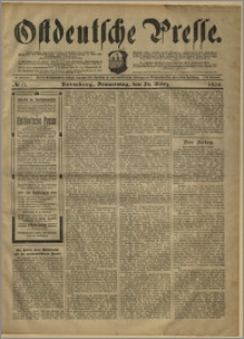 Ostdeutsche Presse. J. 28, № 71 (24 marca 1904)