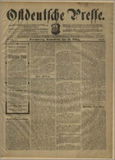 Ostdeutsche Presse. J. 28, № 73 (26 marca 1904)