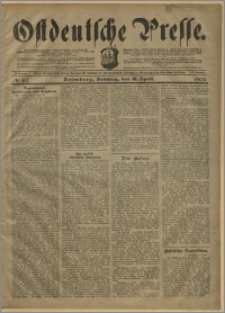 Ostdeutsche Presse. J. 28, № 84 (10 kwietnia 1904)