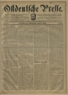 Ostdeutsche Presse. J. 28, № 115 (18 maja 1904)