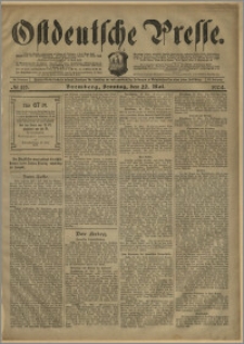 Ostdeutsche Presse. J. 28, № 119 (22 maja 1904)